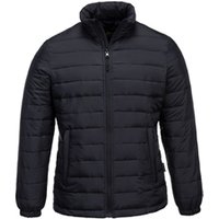Portwest Womens Baffle Jacket S Blk POW28766