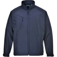 Portwest Oregon Mens Softshell Jacket 3L M Dark Navy POW42542