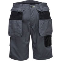 Portwest PW3 Holster Work Shorts 42 Zoom GryBlk POW31539