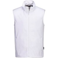 Portwest Print and Promo Softshell Gilet 2L 2XL White POW40399