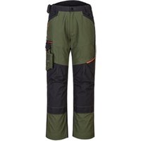 Portwest WX3 Work Trousers 28 Olive Green POW35407