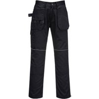 Portwest Tradesman Holster Trousers 38 Blk POW28908