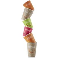 Huhtamaki Enjoy Double Wall Disposable Hot Cups 340ml / 12oz (680 Pack)