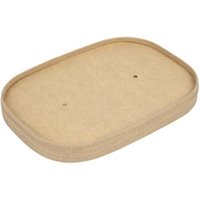 Fiesta Compostable Bagasse Lids for Bagasse Container Bases (100)