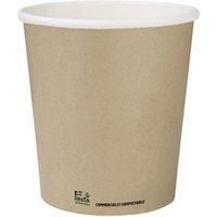 Fiesta Compostable Coffee Cups Single Wall 8oz (50 Pack)