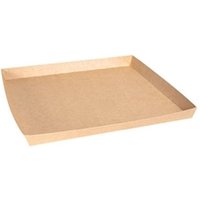 Notpla 10" Pizza Trays - Kraft (350 Pack)