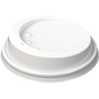 White Lid To Fit 225ml Huhtamaki Hot Cup (1000 Pack)