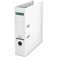 Leitz Lever Arch File Plastic 80mm Spine A4 White Ref 10101001 Pack 10