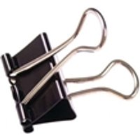 Clipper Foldback Clip 50mm Black Pack of 10 WS23670 WS23670