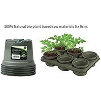 Garland Biodegradable Growing Pots Pack 5, 9cm NWT6637