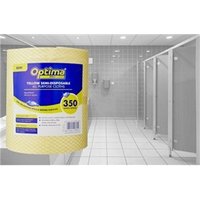Janit-X Optima All Purpose Non Woven Cloth Roll 350 Sheet {Yellow}