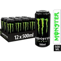 Monster Energy Cans 12x500ml Monster Energy Cans 12x500ml