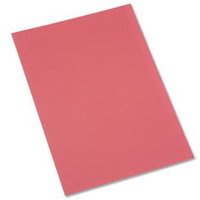 5 Star Office Square Cut Folder Recycled 180gsm A4 Red Pack 100