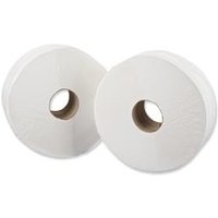 Facilities Jumbo Toilet Roll 2-ply Sheet Size 250x92mm 410m White Pack