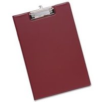 Euroffice Enjoy 54% Discount on Premium Red Foldover Clipboard with Pocket