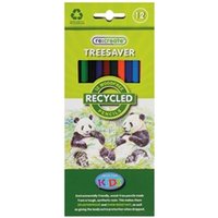 Recreate Treesaver Col Pencil PK12 - Colouring Pencils - Art Pencils
