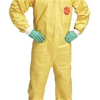 DuPont Tychem 2000 C CHA5 Yellow Chemical Coverall 2XL