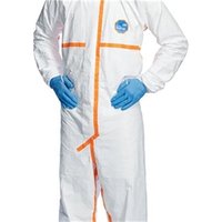 Dupont Tyvek 800J Hooded Coverall White 2XL TBSH800J2XL DPT01307