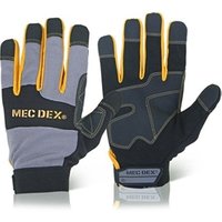 Mecdex Mec Dex Work Passion Impact Mechanics Glove 2XL Pair