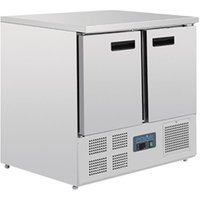 Polar G-Series Double Door Counter Fridge 240Ltr