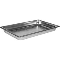 Matfer Bourgeat Stainless Steel Perforated 1/1 Gastronorm Tray 55mm