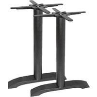 Bolero Cast Iron Twin Leg Table Base (2 pack)