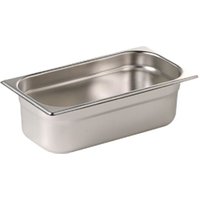 Vogue Stainless Steel Gastronorm Tray Set 5 x 1/3 & 1 x 1/2
