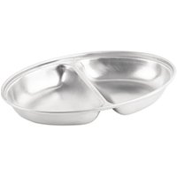 Olympia Oval Vegetable Dish Two Compartments 200mm