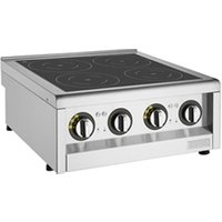 Buffalo 600 Series 4 Zone Induction Hob 2 x 3kW