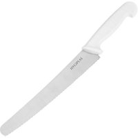 Hygiplas Serrated Pastry Knife White 25.4cm