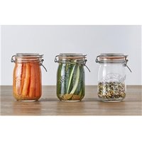 Kilner Preserve 1L Clip Top Round Jar
