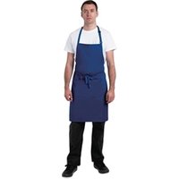 Chef Works Butchers Bib Apron Royal Blue