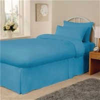 Mitre Essentials Spectrum Fitted Sheet Turquoise Double