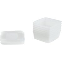 Matfer Bourgeat Soft Modulus Flexible Food Storage Container Box 1Ltr (6 Pack)