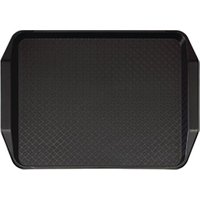 Cambro Polypropylene Handled Fast Food Tray Black 430mm