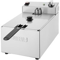Buffalo Single Tank Single Basket 5Ltr Countertop Fryer 2.8kW