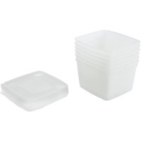 Matfer Bourgeat Soft Modulus Flexible Food Storage Container Box 1.5Ltr (6 Pack)