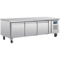 Polar U-Series Triple Door Chef Base Counter Fridge