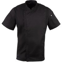 Chef Works Springfield Zipper Mens Chef Jacket Black M