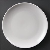 Olympia Whiteware Coupe Plates 250mm (12 pack)