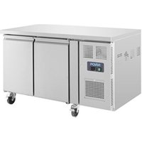 Polar U-Series Double Door Counter Freezer 282Ltr