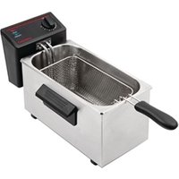 Caterlite Single Tank Single Basket Countertop Electric Fryer 2kW