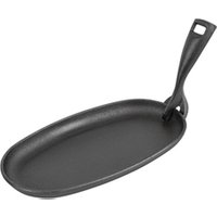 Olympia Cast - Iron Oval Sizzler Platter 240x140mm