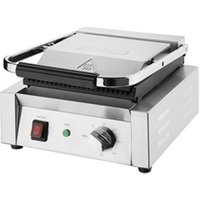 Buffalo Bistro Ribbed Contact Grill