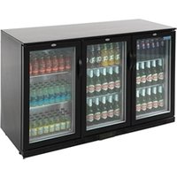 Polar G-Series Back Bar Cooler with Hinged Doors 330Ltr