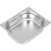 Vogue Heavy Duty Stainless Steel 1/2 Gastronorm Tray 100mm