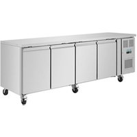 Polar U-Series Four Door Counter Fridge 553Ltr