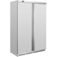 Polar C-Series Double Door Fridge Stainless Steel