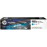 HP 981X - High Yield - cyan - original - PageWide - ink cartridge