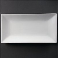 Olympia Whiteware Serving Rectangular Platter 380mm